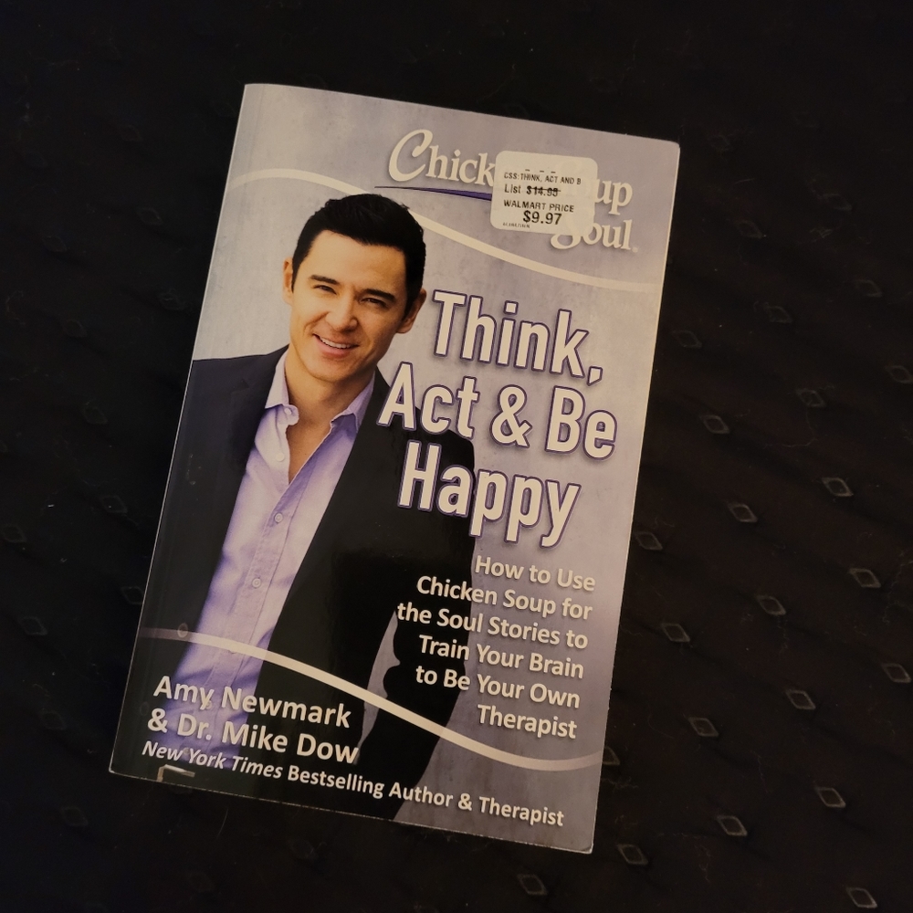 Paper back chicken soup for the soul Book, Think Act And be Happy
